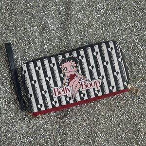 Betty Boop Black and Red Wallet